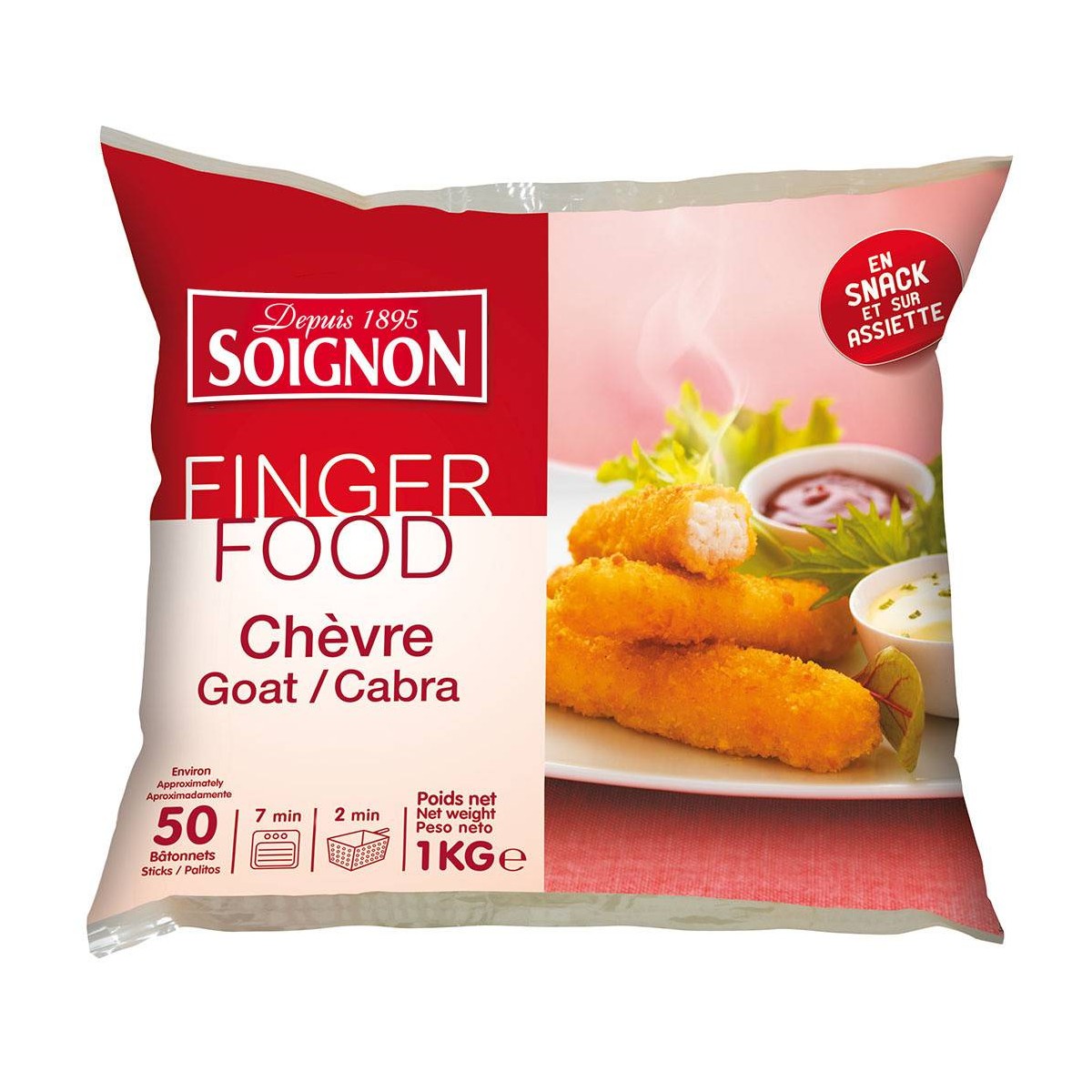 Achat en gros CHEVRE BATONNET PANE SOIGNON sur www.cash-alimentaire.com