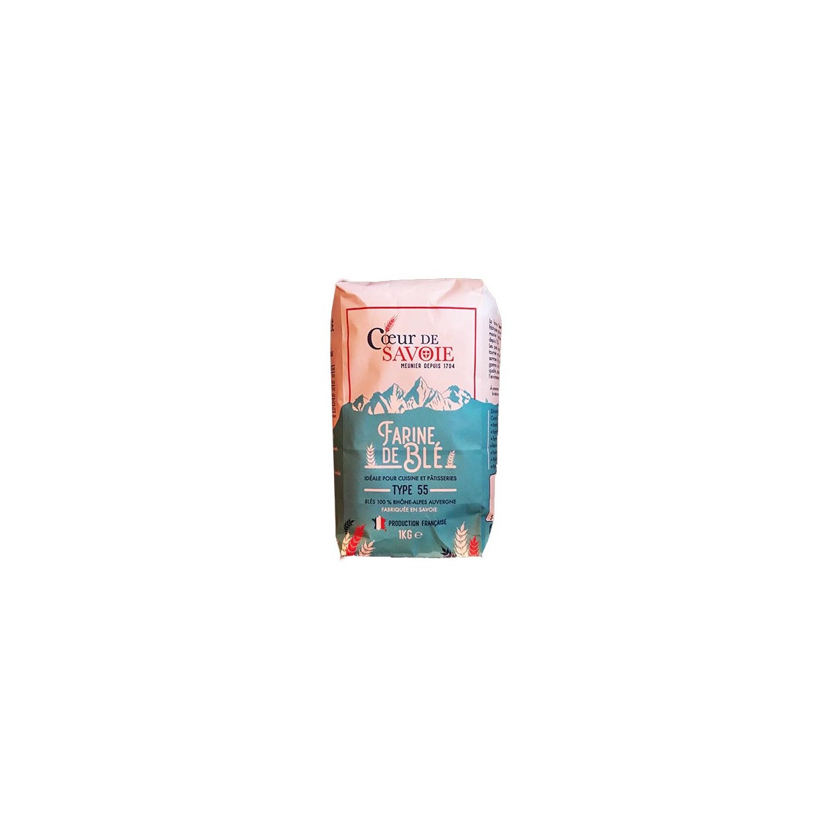 Achat en gros FARINE TYPE 55 SACHET 1KG COEUR DE SAVOIE sur www.cash-alimentaire.com