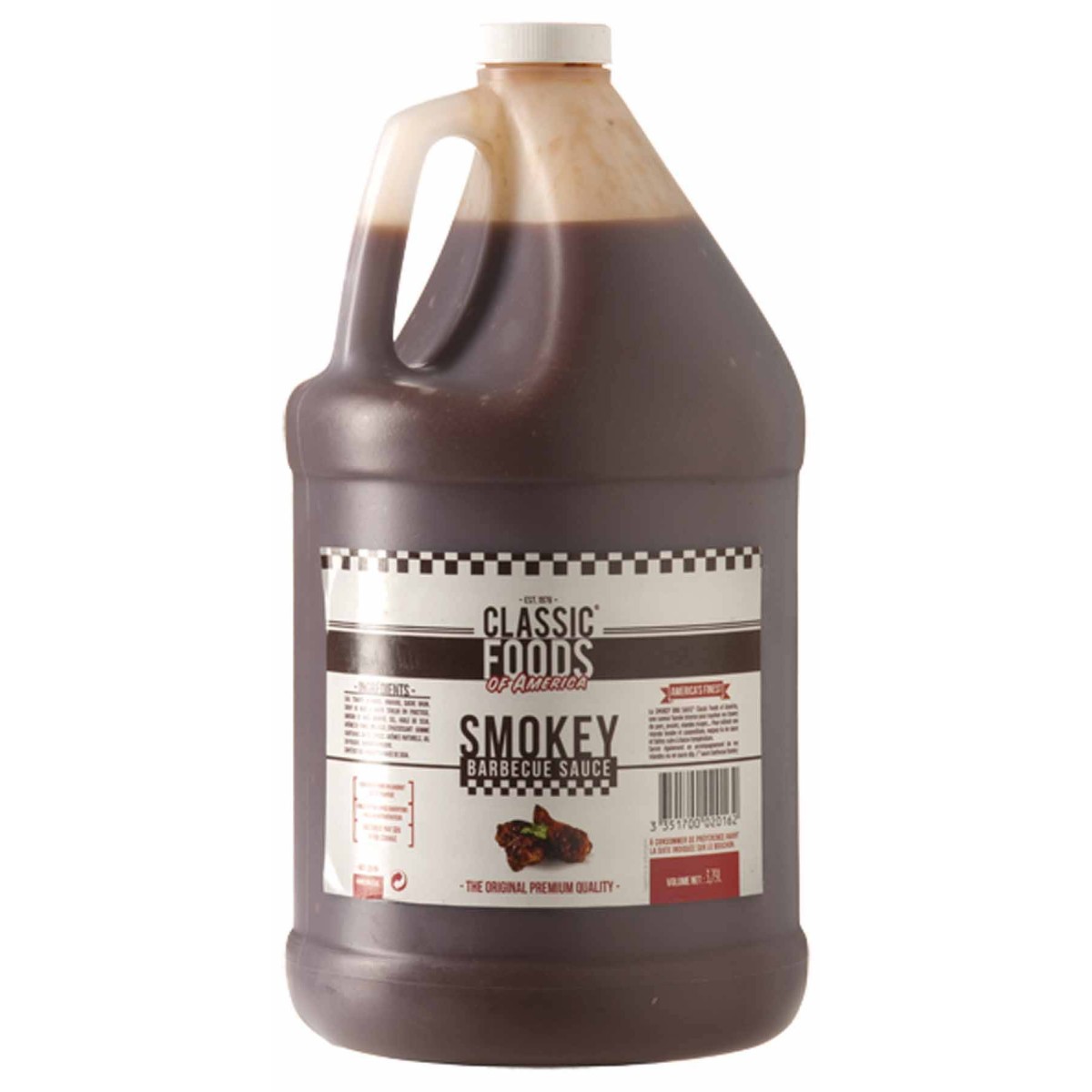 SAUCE SMOKEY BARBECUE CLASSIC FOODS au prix de gros - cash-alimentaire.com