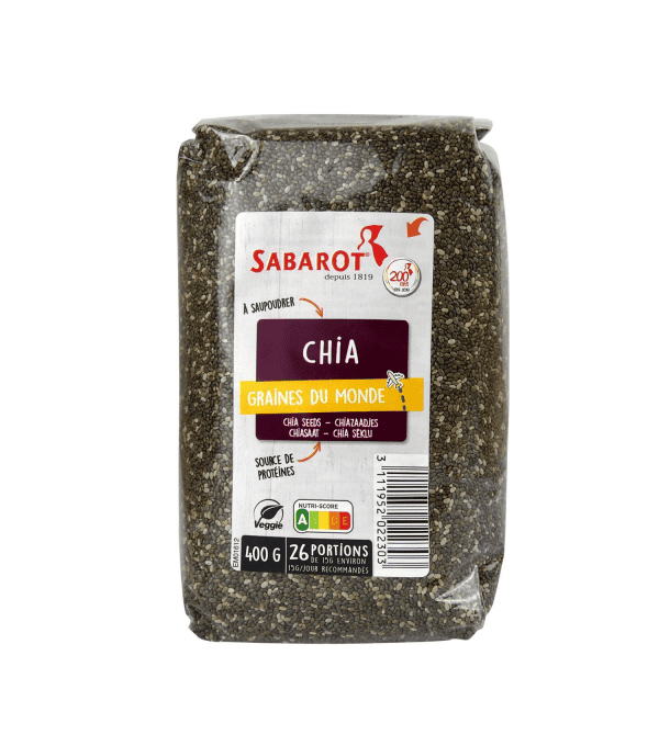 Vente en gros GRAINE DE CHIA SABAROT sur www.cash-alimentaire.com