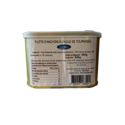 Distributeur alimentaire de FILETS ANCHOIS HUILE TOURNESOL CASE sur www.cash-alimentaire.com