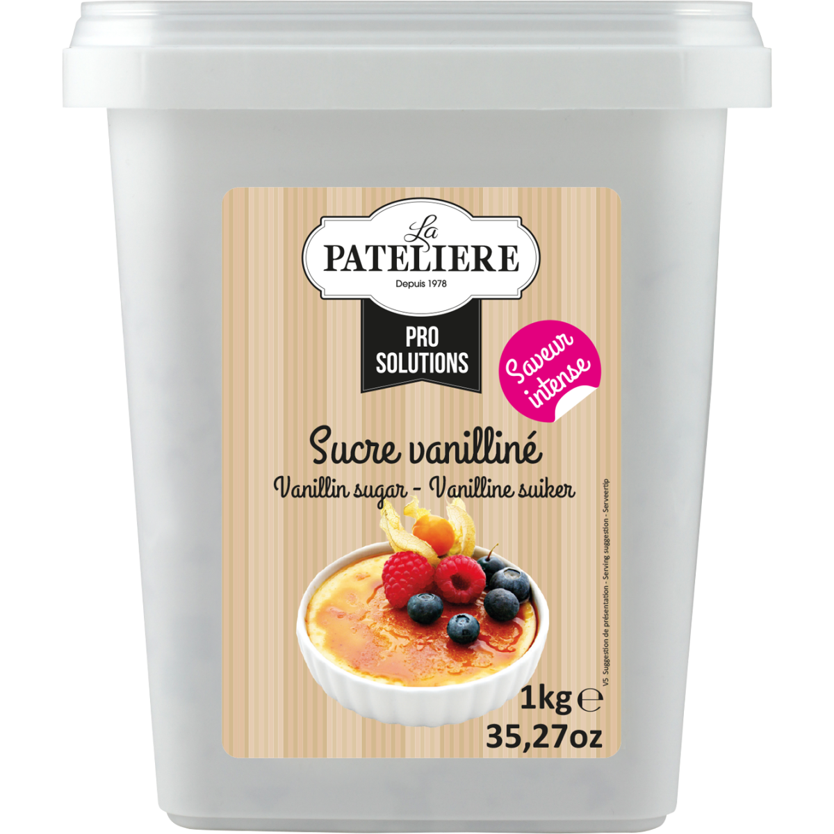 SUCRE VANILLINE LA PATELIERE au prix de gros - cash-alimentaire.com