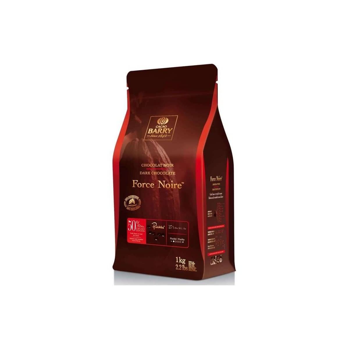 Achat en gros CHOCOLAT FORCE NOIRE 50% CACAO BARRY