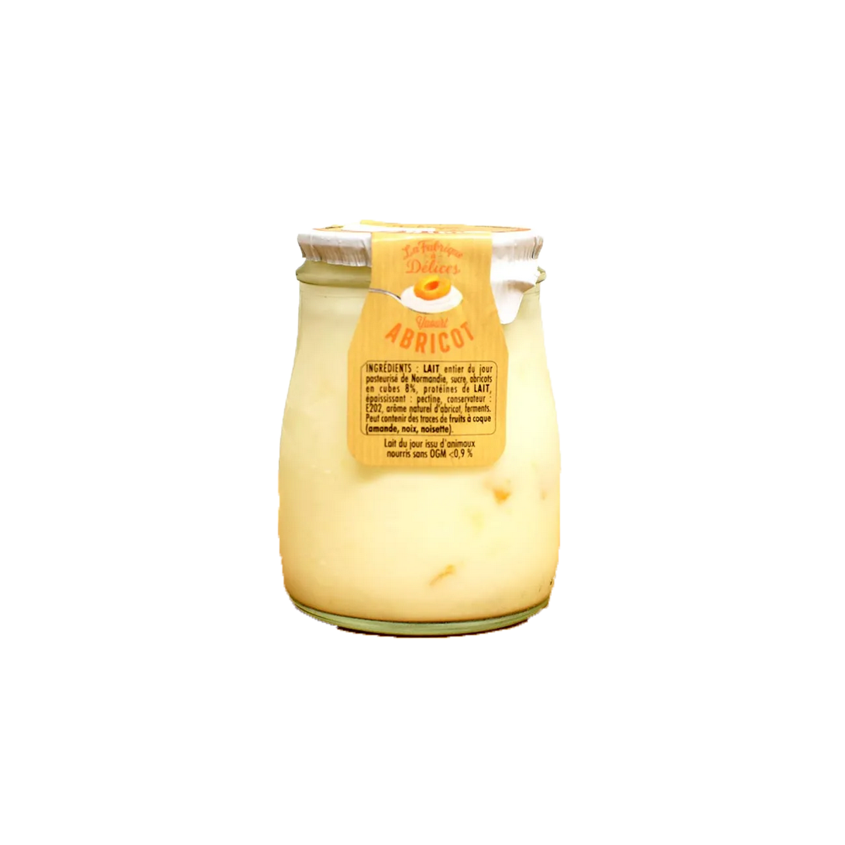 Achat en ligne de YAOURT BRASSE ABRICOT FABRIQUE DELICE - cash-alimentaire.com