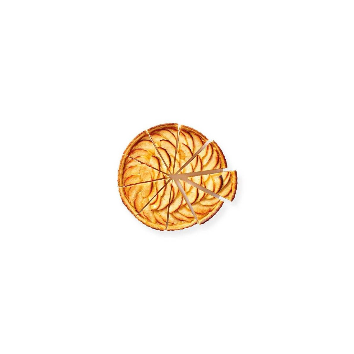 Achat en ligne TARTE AUX POMMES PREDECOUPEE PASQUIER sur cash-alimentaire.com