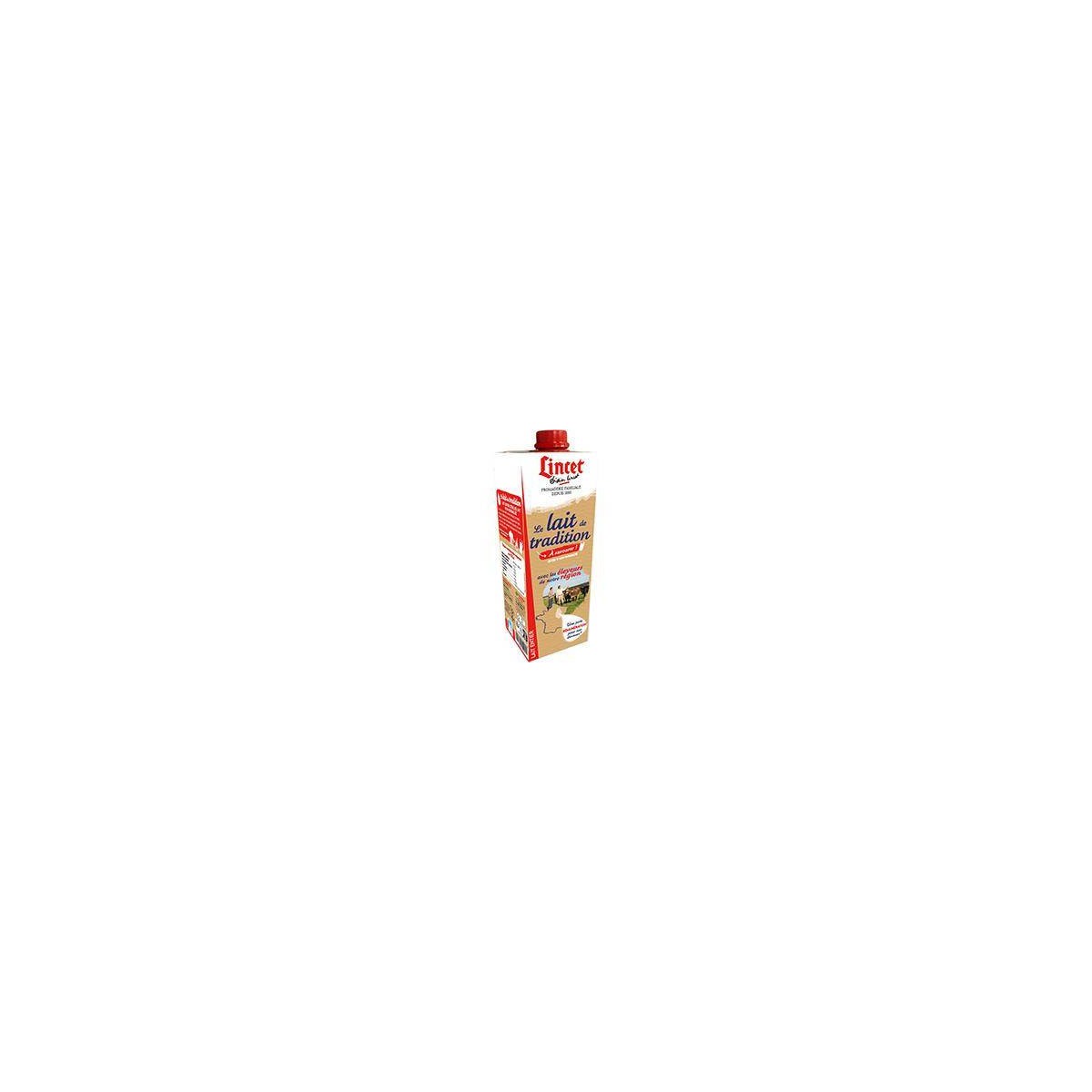 Achat en ligne LAIT ENTIER UHT LINCET sur cash-alimentaire.com