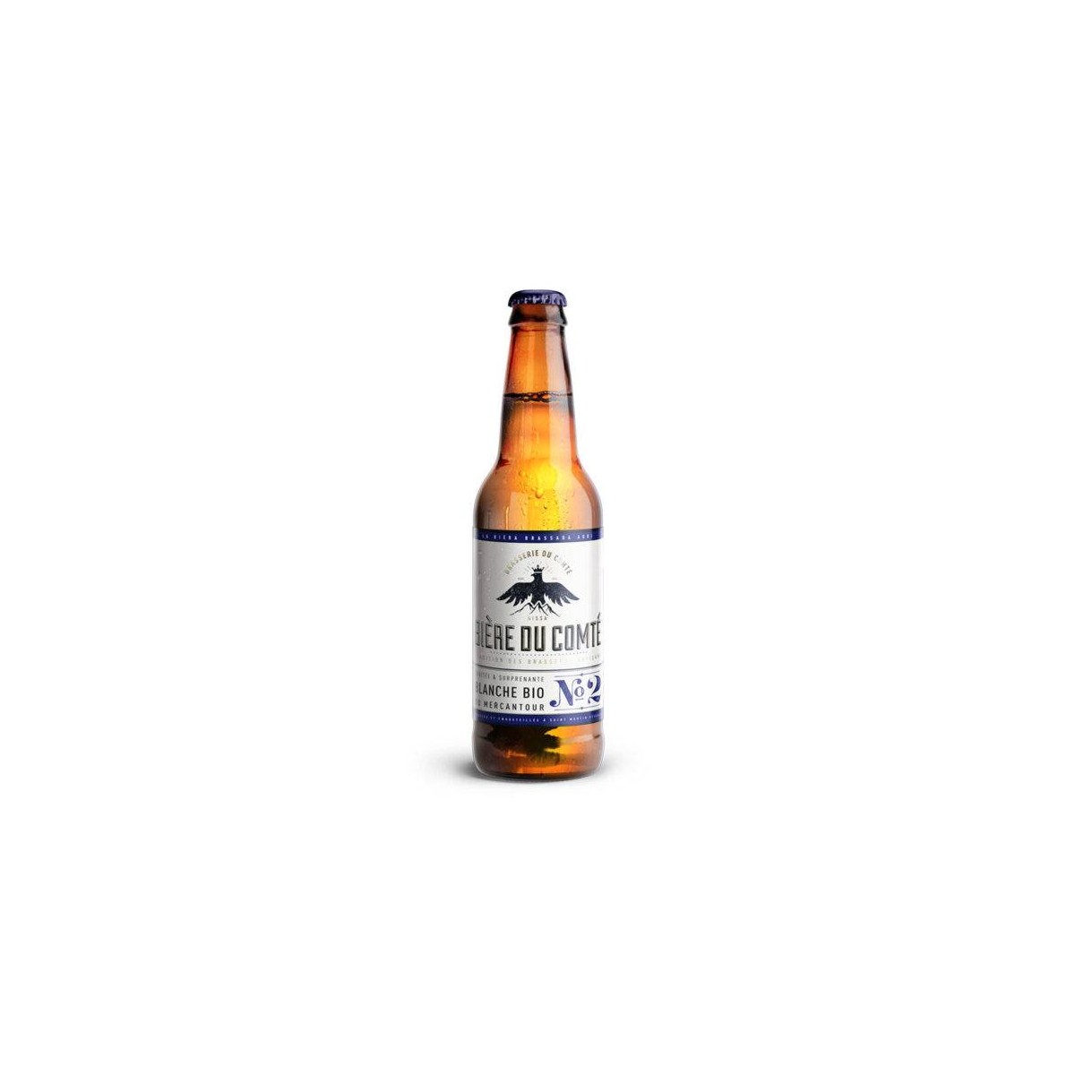 Achat en ligne BIERE BLANCHE BIO DU MERCANTOUR BT 33CL VOL 5° BRASSERIE DU COMTE sur cash-alimentaire.com