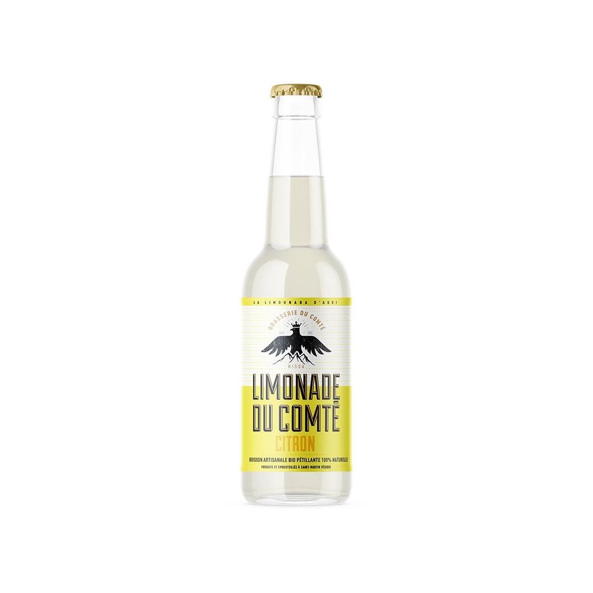 Achat en ligne LIMONADE CITRON BIO BT 33CL BRASSERIE DU COMTE sur cash-alimentaire.com