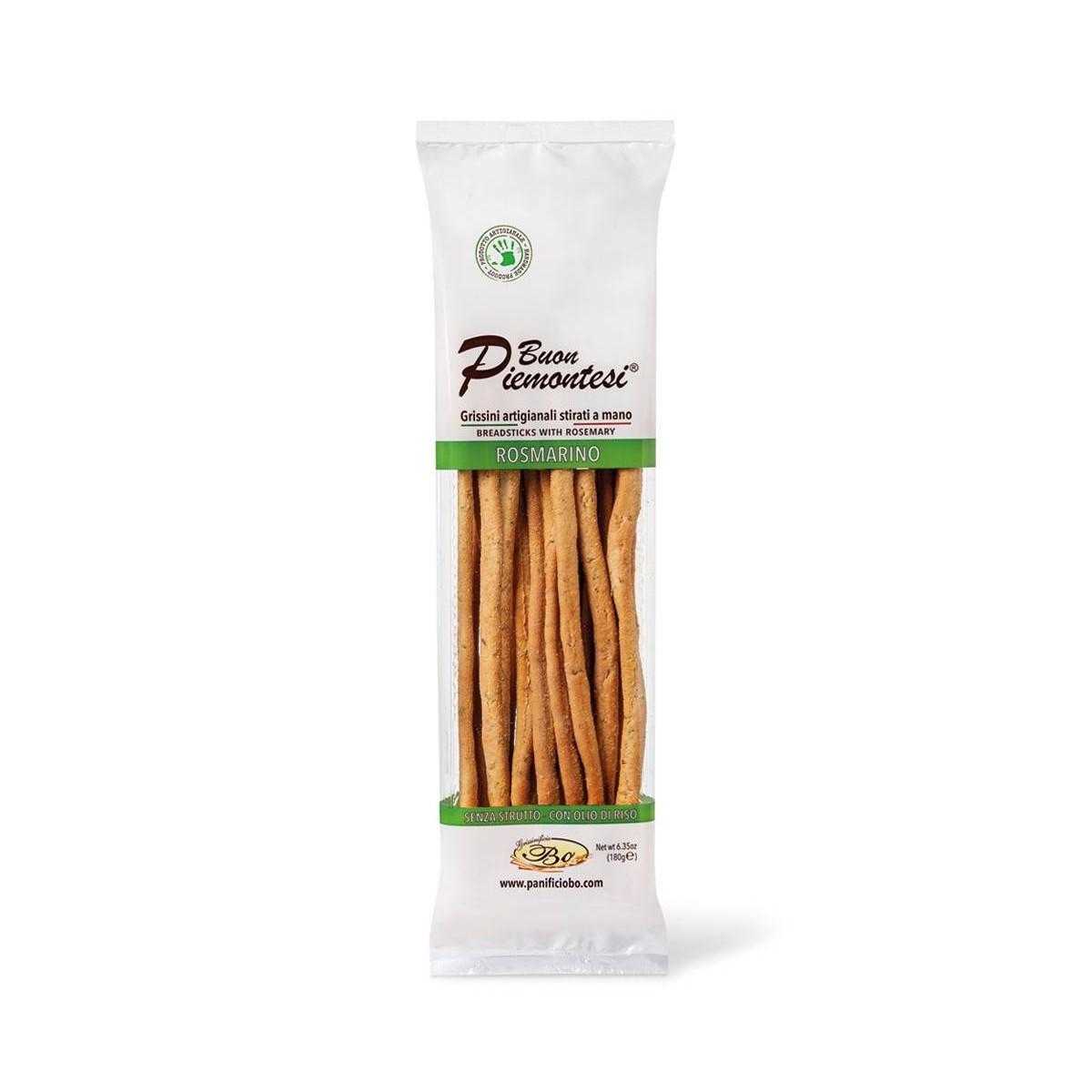 Achat en ligne GRESSIN AU ROMARIN SACHET 180GR FAIS MAIN PIEMONTAIS BO sur cash-alimentaire.com