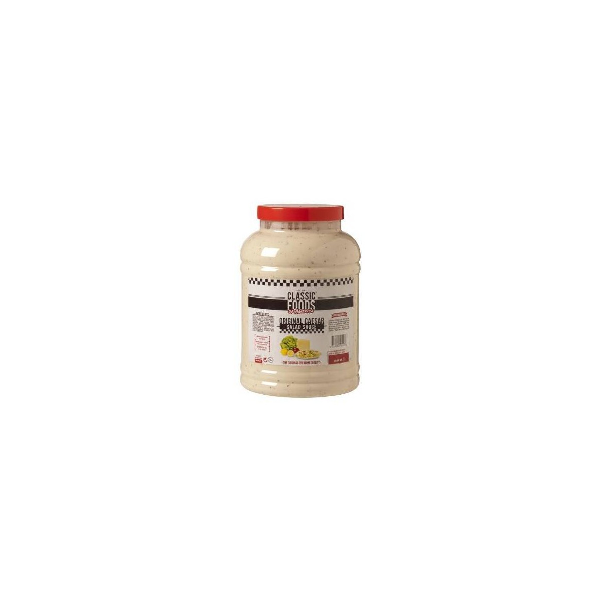 Achat en ligne SAUCE SALADE CAESAR ORIGINAL POT 3L CLASSIC FOODS sur cash-alimentaire.com