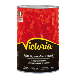 Achat en ligne TOMATE PELEE CONCASSEE ITALIE BOITE 5/1 VICTORIA sur cash-alimentaire.com