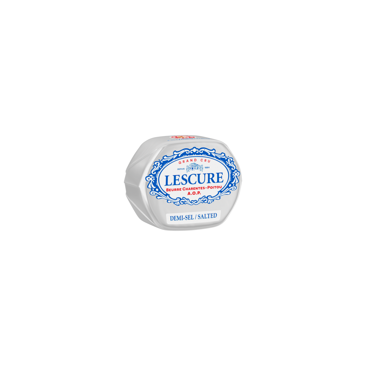 Achat en ligne BEURRE DEMI-SEL 15GR LESCURE sur cash-alimentaire.com