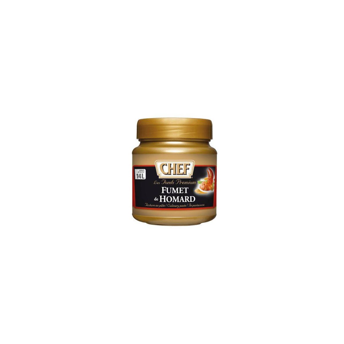 Achat en ligne FUMET DE HOMARD (7/14L) BOITE 560GR CHEF sur cash-alimentaire.com