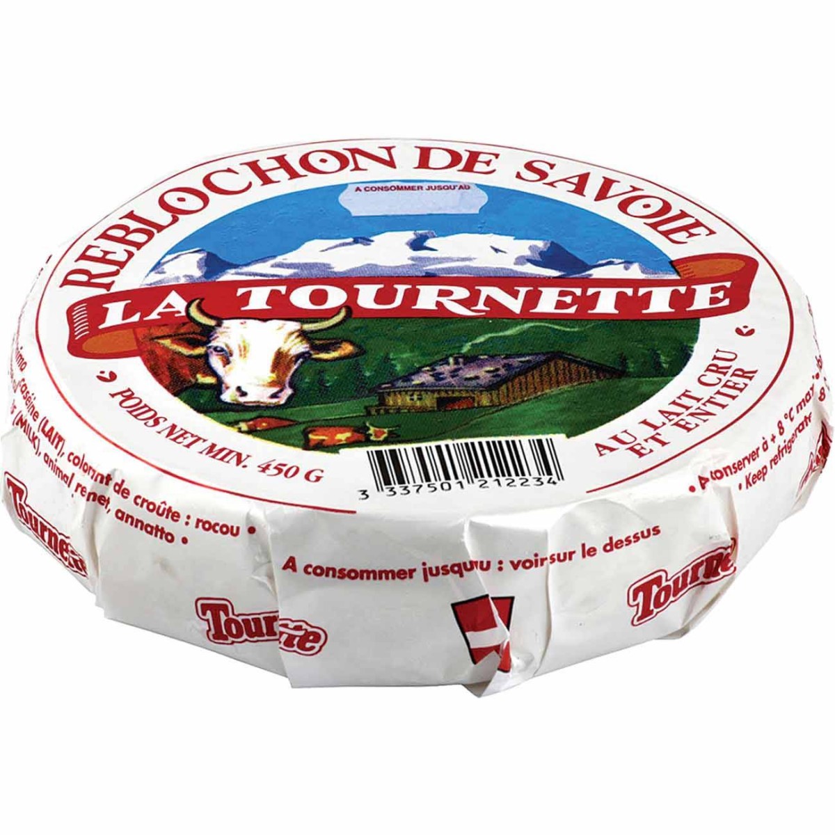 REBLOCHON DE SAVOIE LAITIER AOP LA TOURNETTE - prix grossiste - cash-alimentaire.com
