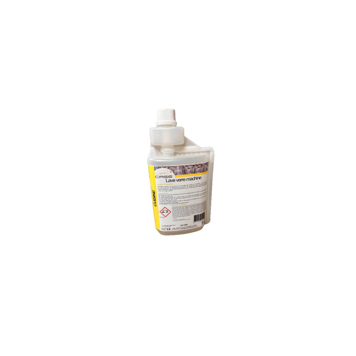 Achetez en ligne LIQUIDE LAVE VERRE MACHINE CLEAN CASE