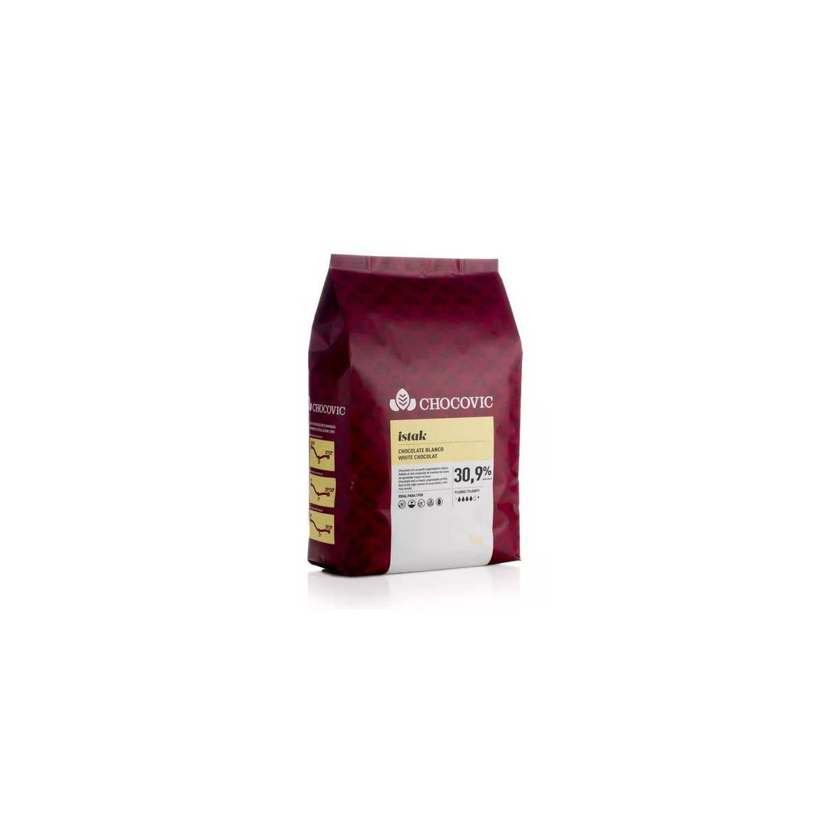 Achat en ligne CHOCOLAT DE COUVERTURE BLANC CHOCOVIC sur cash-alimentaire.com