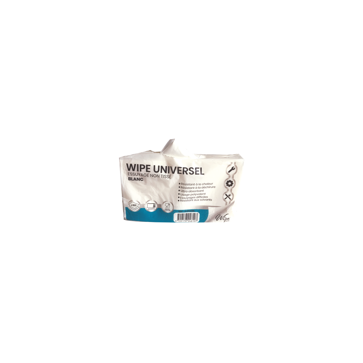 Achat en ligne SERVIETTE TORCHON ESSUYAGE WIPE sur cash-alimentaire.com