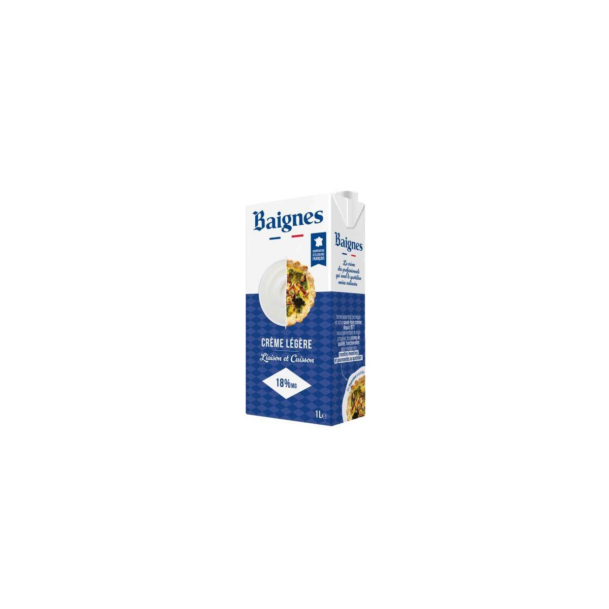 CREME LIQUIDE 18% BAIGNES - prix grossiste - cash-alimentaire.com