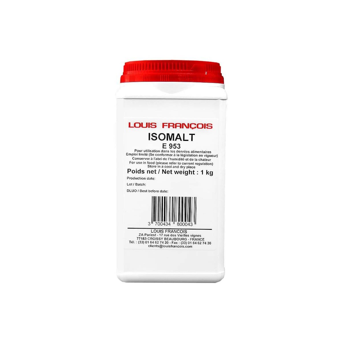 Achat en ligne ISOMALT POUDRE POT 1KG sur cash-alimentaire.com
