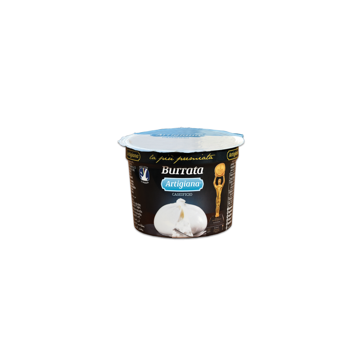 Achat en ligne BURRATA LES POUILLES ITALIE POT 125GR sur cash-alimentaire.com