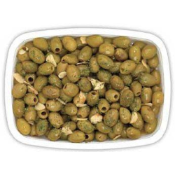 Achat en gros OLIVES VERTES MARINEES A L HUILE 2KG sur cash-alimentaire.com