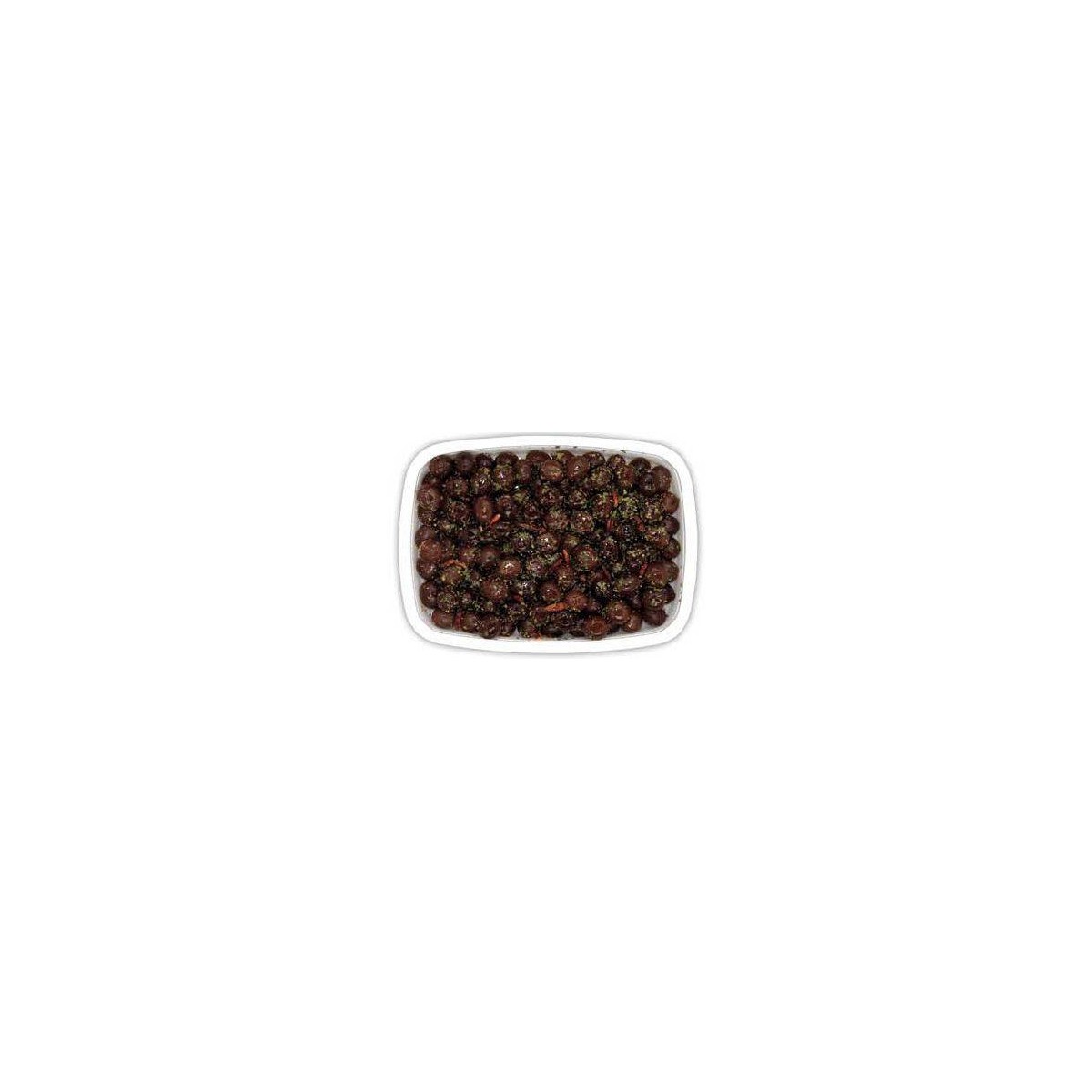 Achat en gros OLIVES NOIRES MARINEES A L HUILE 2KG sur cash-alimentaire.com