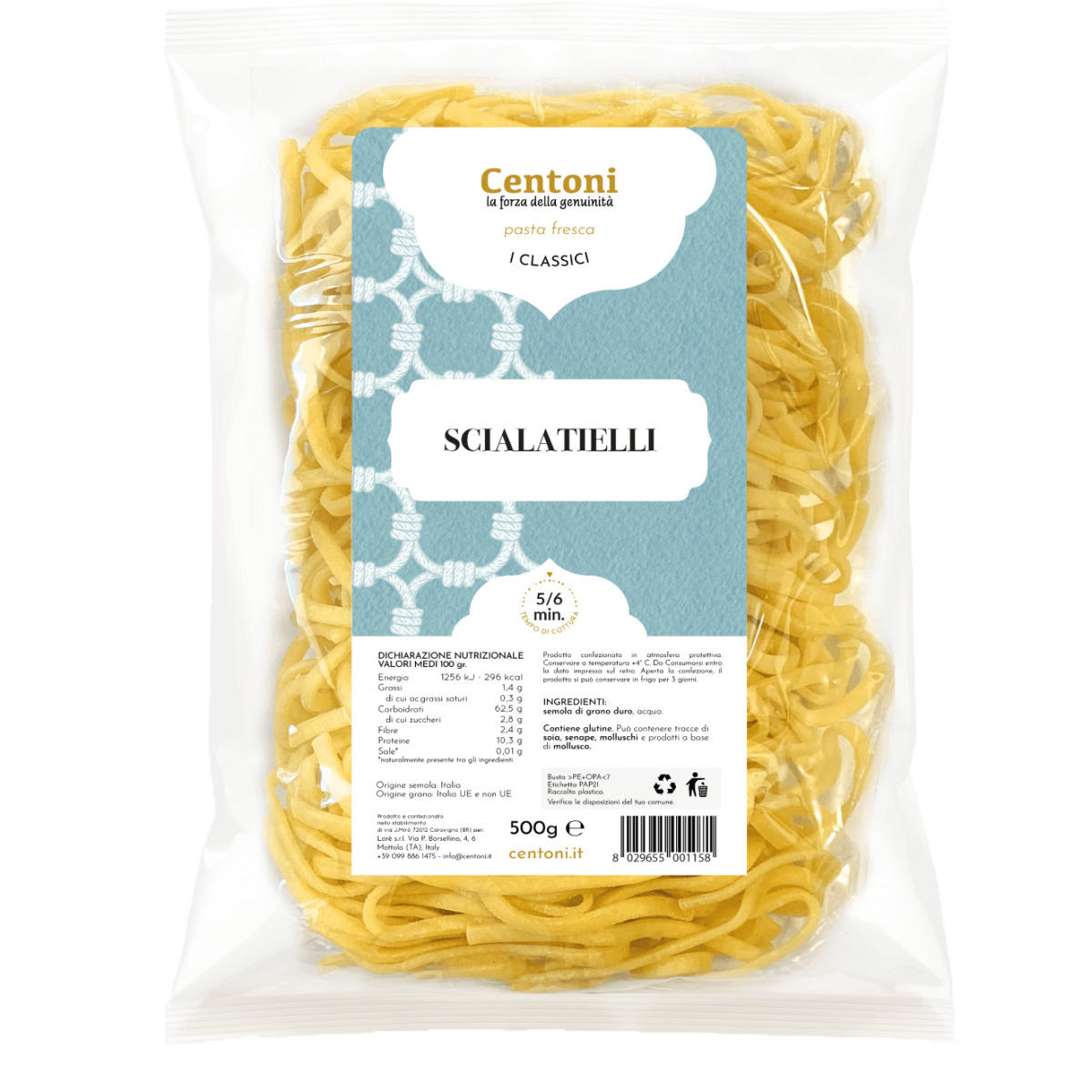 Achat en gros SCIALATIELLI LA BARQUETTE 500GR sur cash-alimentaire.com