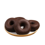 Achat en gros DONUT NATURE ENROBE CHOCOLAT 60GR sur cash-alimentaire.com