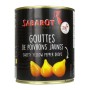 Achat en ligne GOUTTE DE POIVRON JAUNE BOITE 4/4 SABAROT sur cash-alimentaire.com