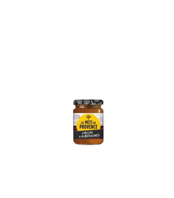 Achat en ligne CAVIAR D AUBERGINES 470GR LES METS DE PROVENCE sur cash-alimentaire.com