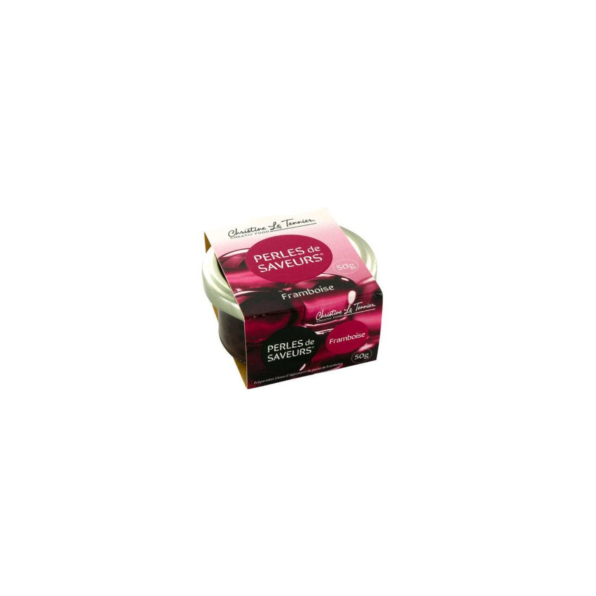Achat en ligne PERLE DE FRAMBOISE BOCAL 200GR sur cash-alimentaire.com