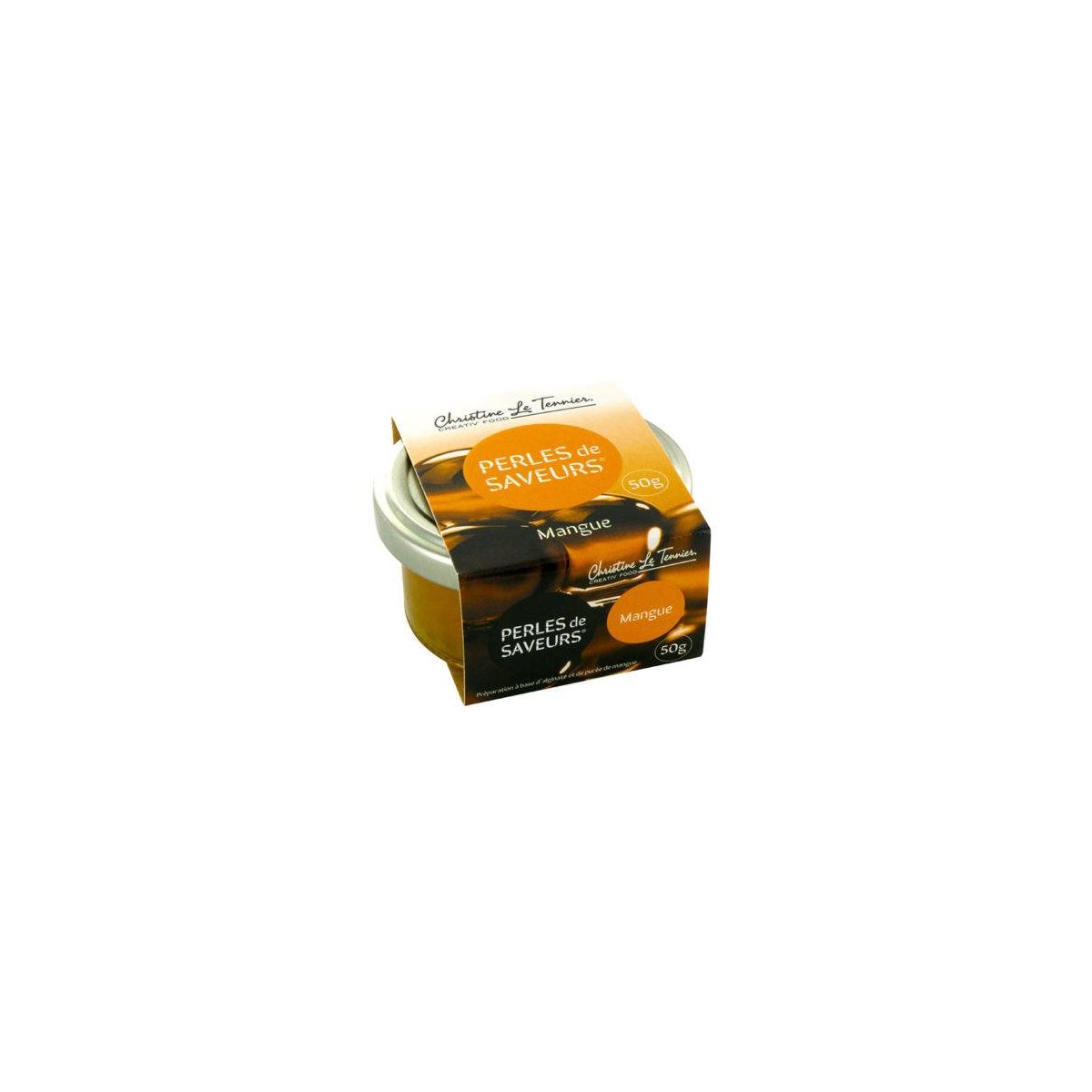 Achat en ligne PERLE DE MANGUE BOCAL 200GR sur cash-alimentaire.com