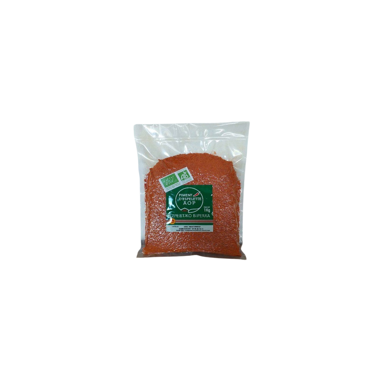 PIMENT D ESPELETTE AOC MOULU GAEC au prix de gros - cash-alimentaire.com
