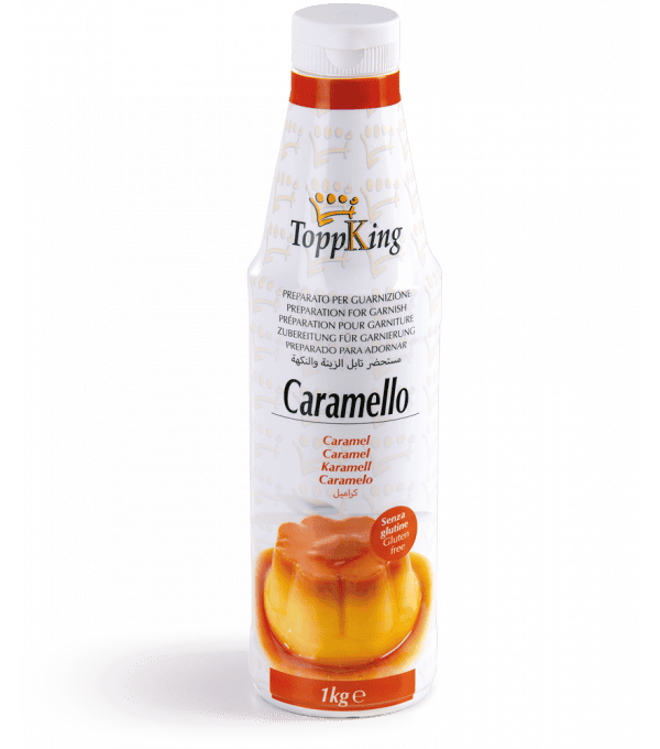 Achat en ligne SAUCE DESSERT CARAMEL TOPPING 1KG TOPPKING sur cash-alimentaire.com