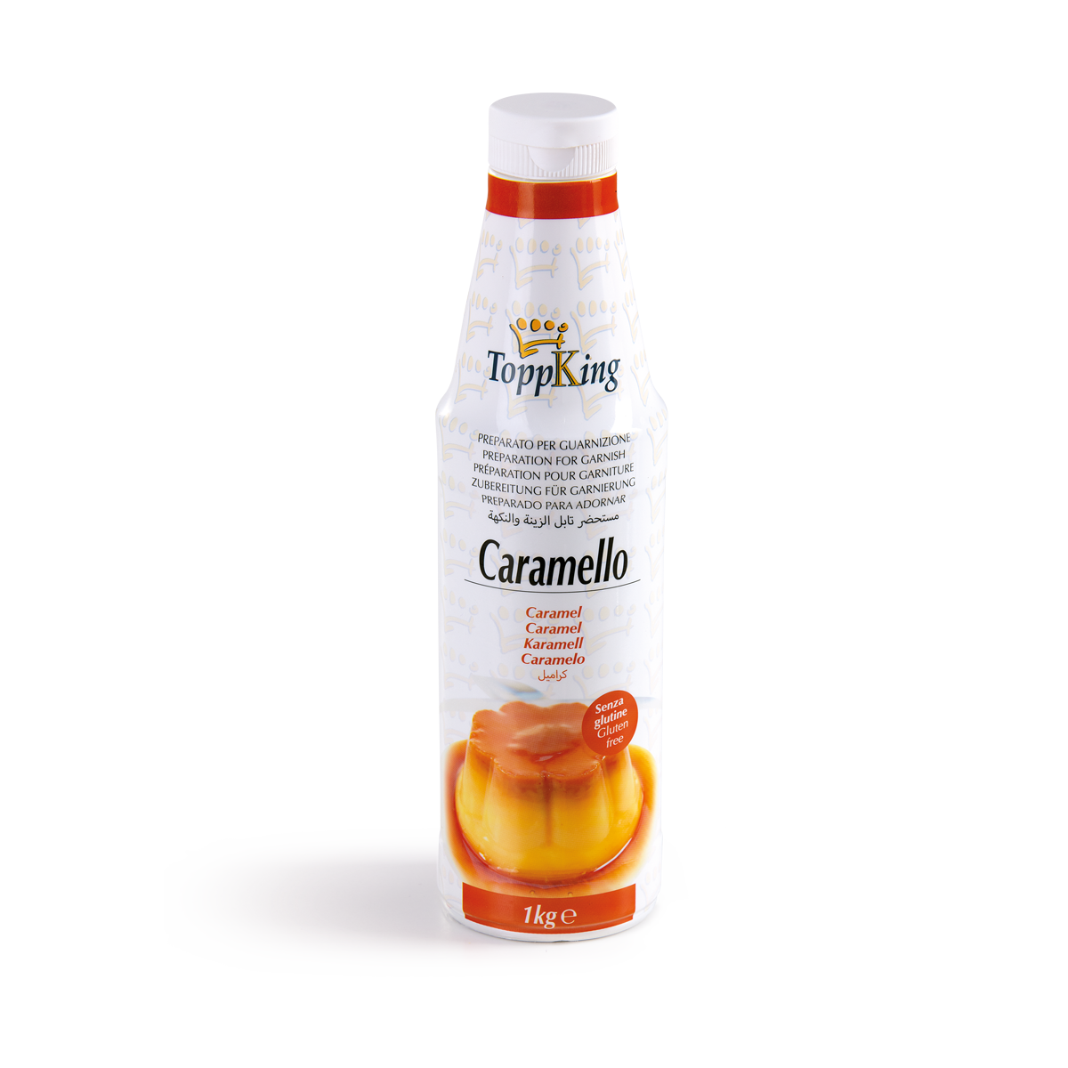 Achat en ligne SAUCE DESSERT CARAMEL TOPPING 1KG TOPPKING sur cash-alimentaire.com