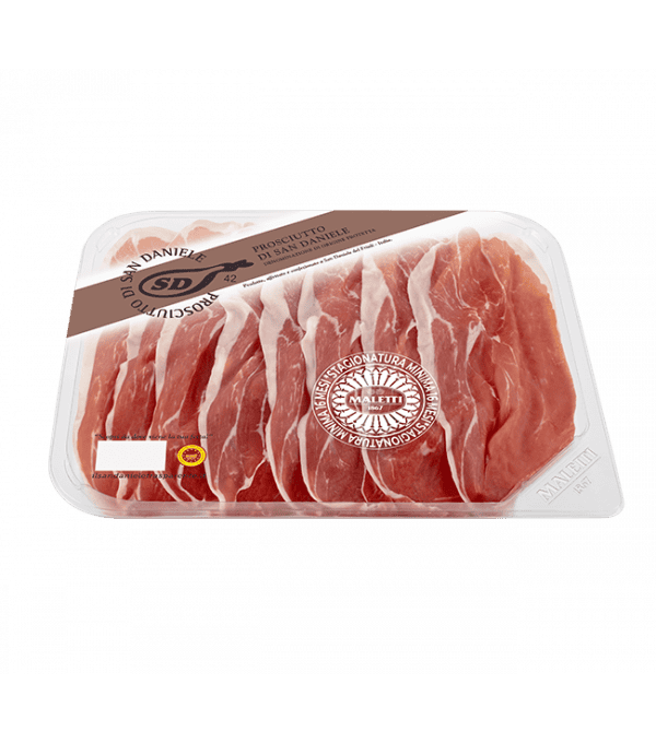 Achat en ligne JAMBON CRU SAN DANIELE TRANCHE 100GR ITALIE sur cash-alimentaire.com