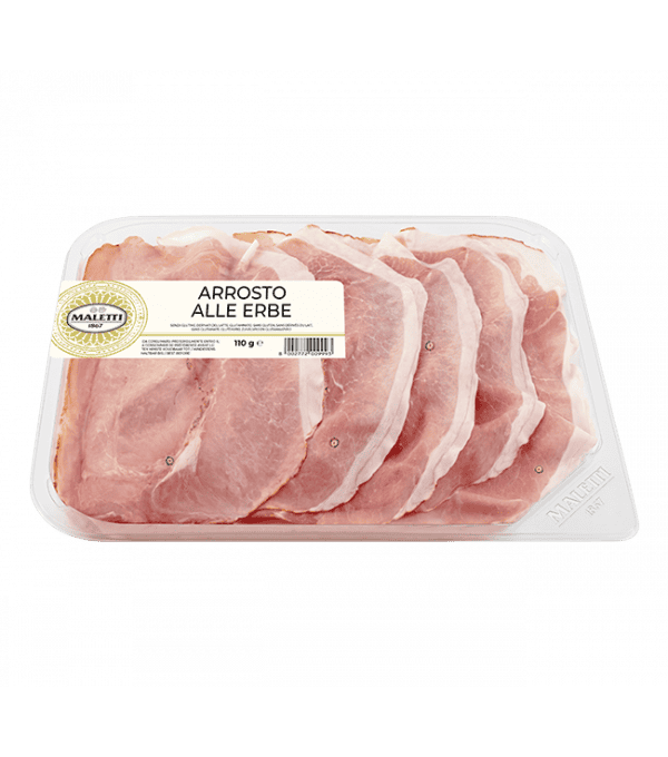 Achat en ligne JAMBON CUIT AUX HERBES TRANCHE 110GR ITALIE sur cash-alimentaire.com
