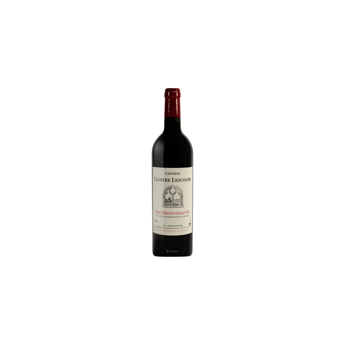 Achat en ligne SAINT EMILION CLOITRE LESCOURS TUQUET GAILLARD sur cash-alimentaire.com
