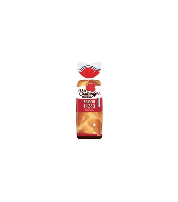Achat en ligne BRIOCHE TRESSEE NATURE AUX OEUFS 600GR sur cash-alimentaire.com