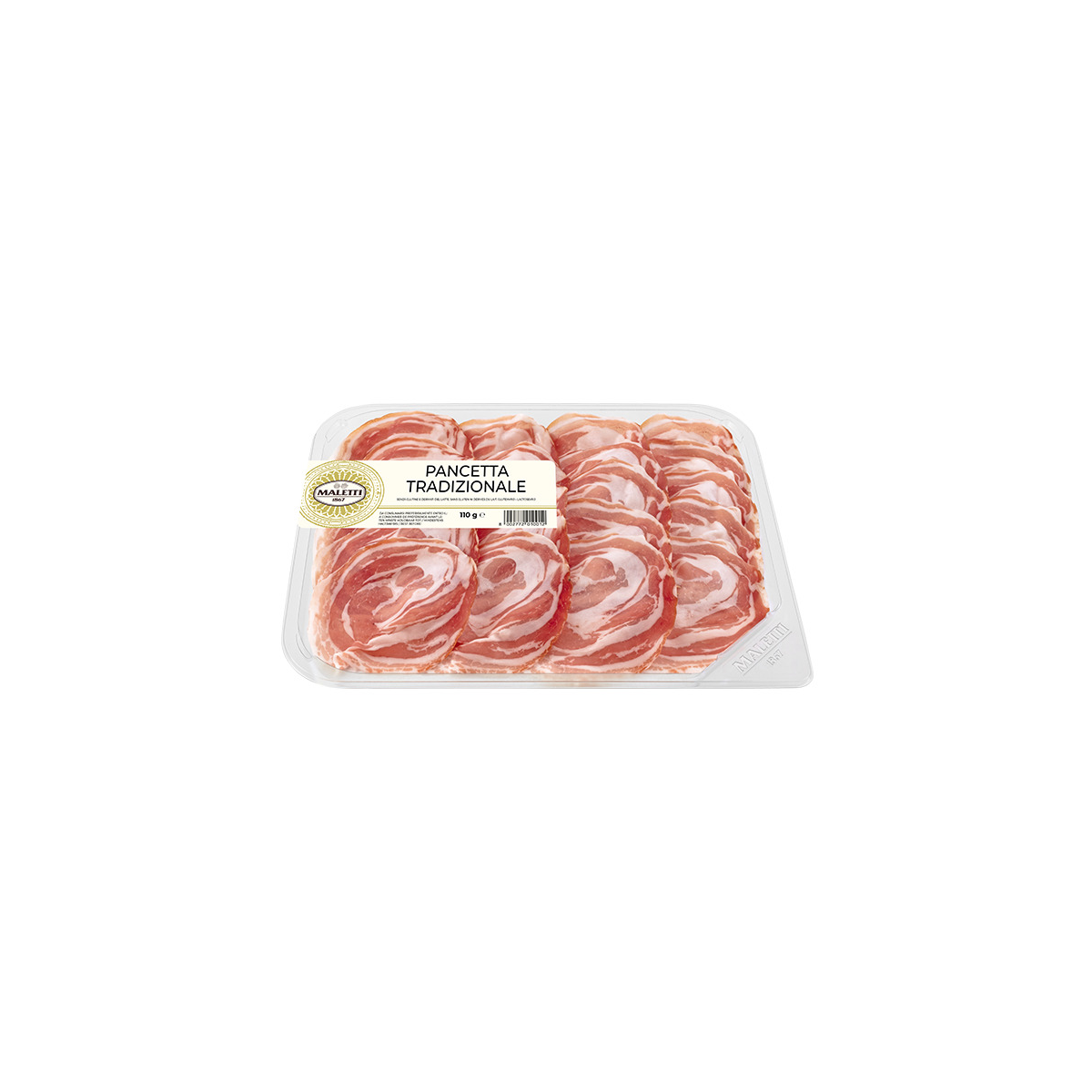 Achat en ligne PANCETTA  TRANCHE 110GR ITALIE sur cash-alimentaire.com