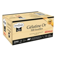 Achat en ligne GELATINE FEUILLE PORCINE 8GR sur cash-alimentaire.com