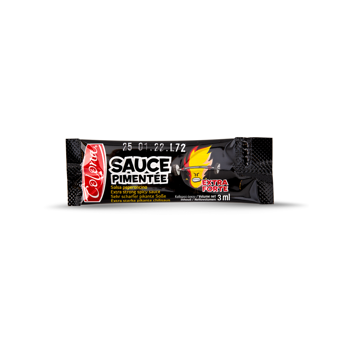 Achat en ligne HUILE PIMENTEE EXTRA FORTE DOSETTE 3ML sur cash-alimentaire.com