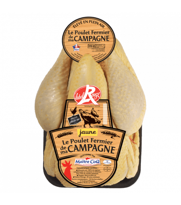 Achat en ligne POULET FERMIER FRANCE LABEL ROUGE sur cash-alimentaire.com