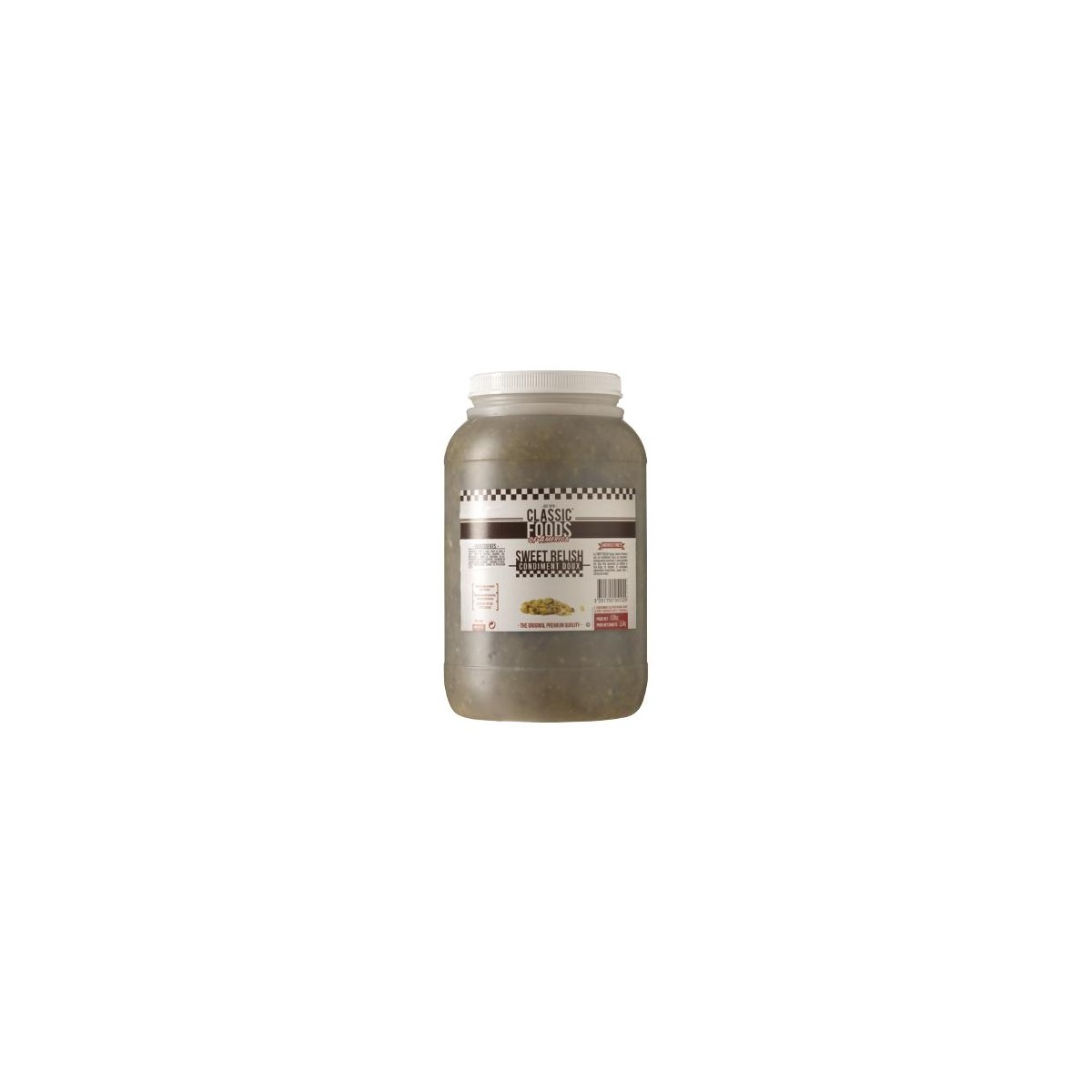Achat en ligne SAUCE SWEET RELISH POT 4.08KG CLASSIC FOODS sur cash-alimentaire.com
