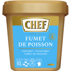 Achat en ligne FUMET DE POISSON (36/60L) BOITE 900GR CHEF