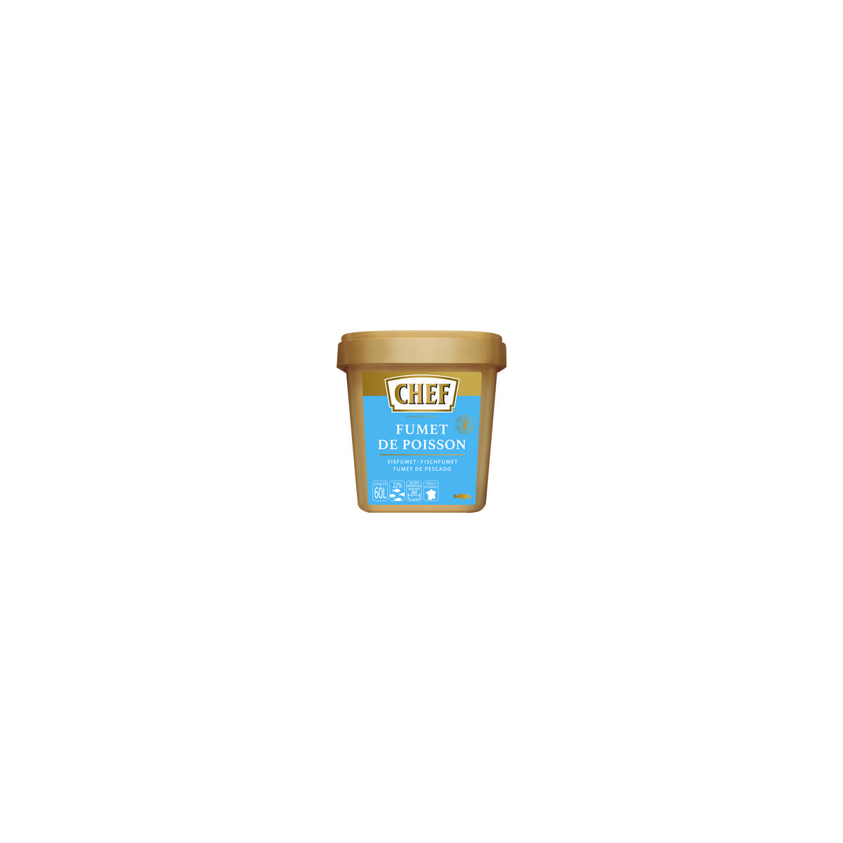 Achat en ligne FUMET DE POISSON (36/60L) BOITE 900GR CHEF