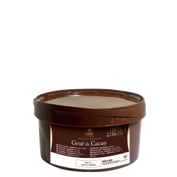 Achat en ligne GRUE DE CACAO SEAU 1KG ECLATS DE CACAO TORREFIES sur cash-alimentaire.com