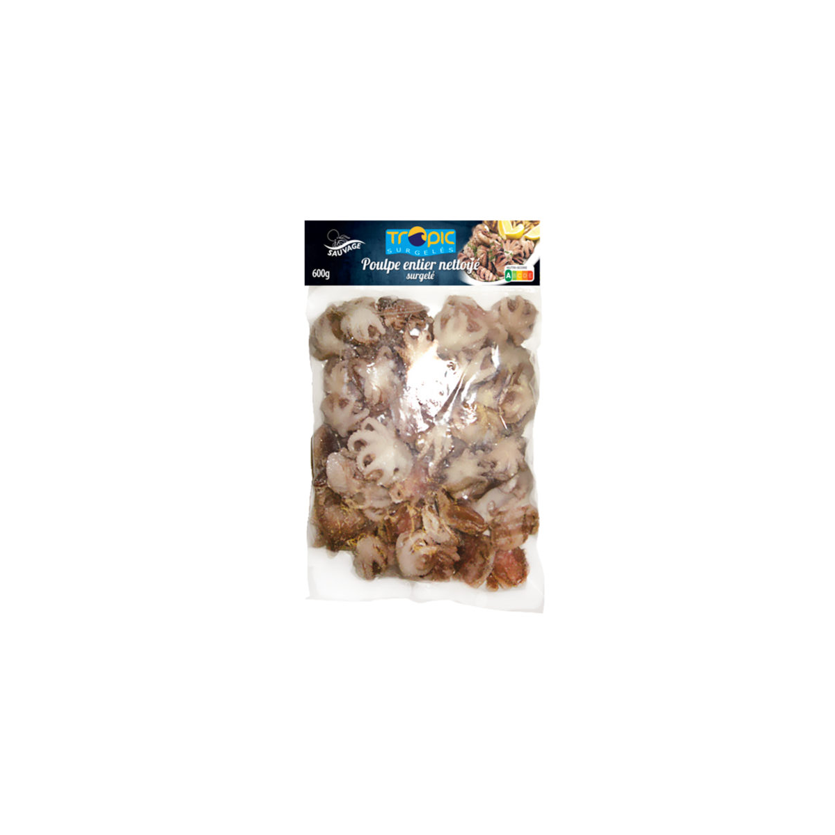 Achat en ligne BABY POULPE NETTOYE 10/20 SAC 500GR INDE sur cash-alimentaire.com
