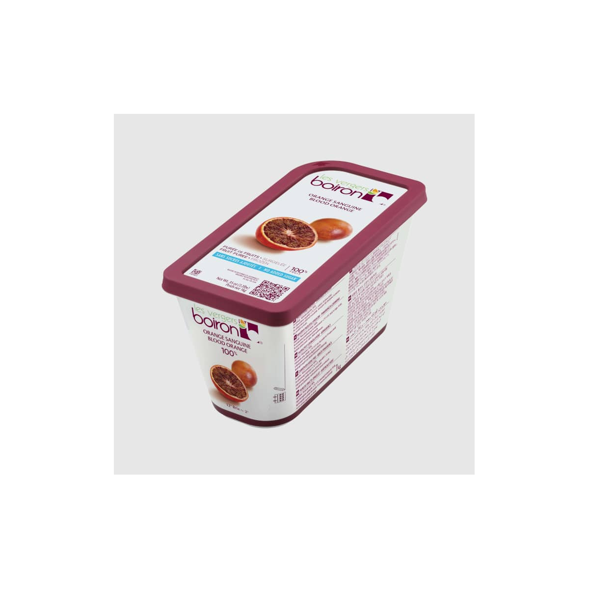 Achat en ligne PUREE D ORANGE SANGUINE NON SUCREE 1 KG sur cash-alimentaire.com