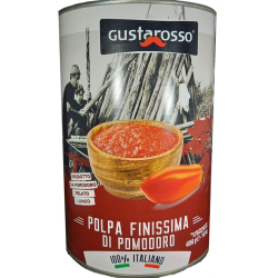 Achat en ligne TOMATE POLPA CONCASSEE FINE BOITE 5/1 sur cash-alimentaire.com